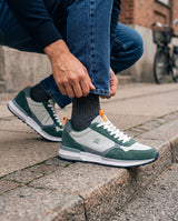 Zapatilla Tape Flúor Musgo