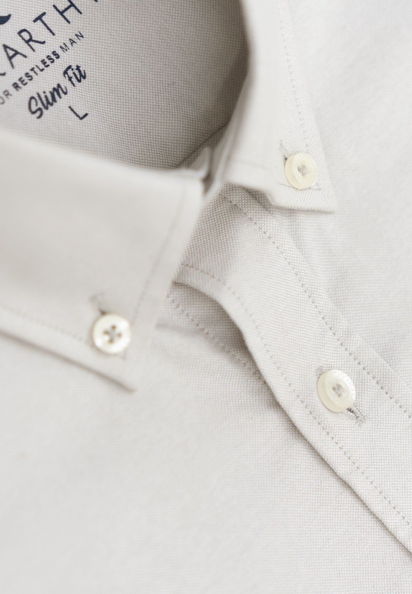 Camisa Oxford Beige Tostado