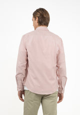 Camisa Oxford Rosa Pastel