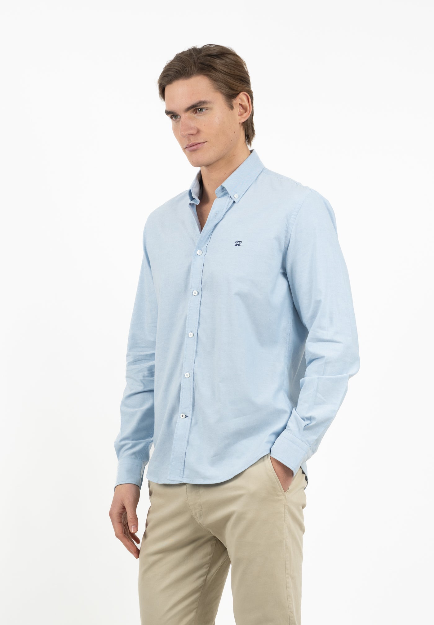 Camisa Oxford Indigo Vintage