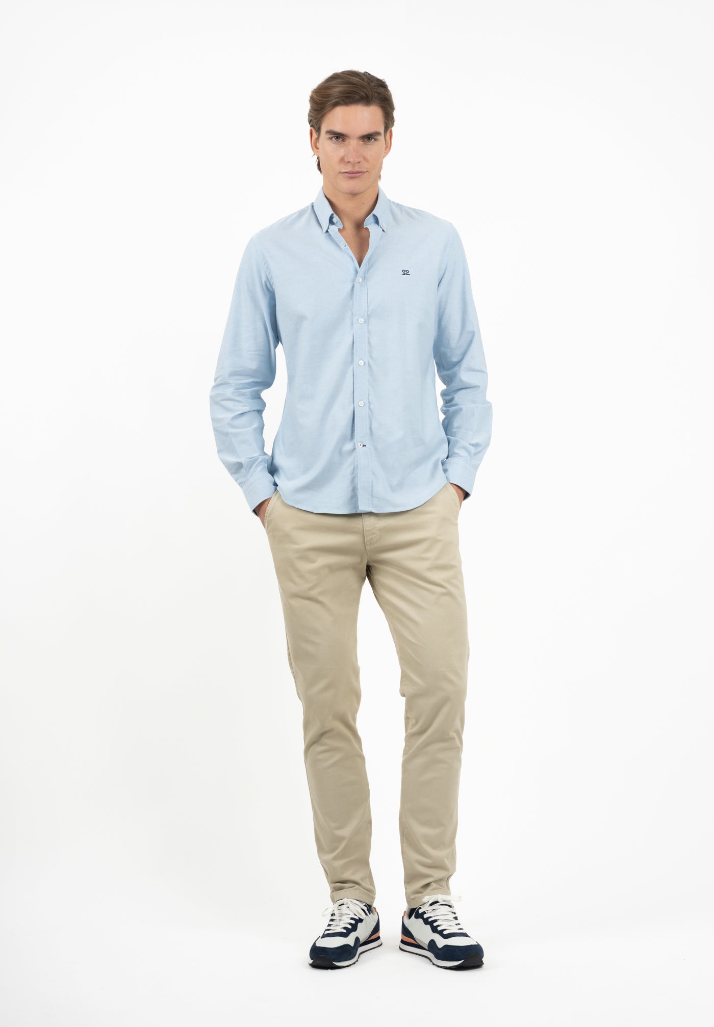 Camisa Oxford Indigo Vintage