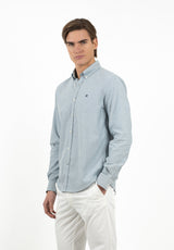 Camisa Oxford Sea Blue