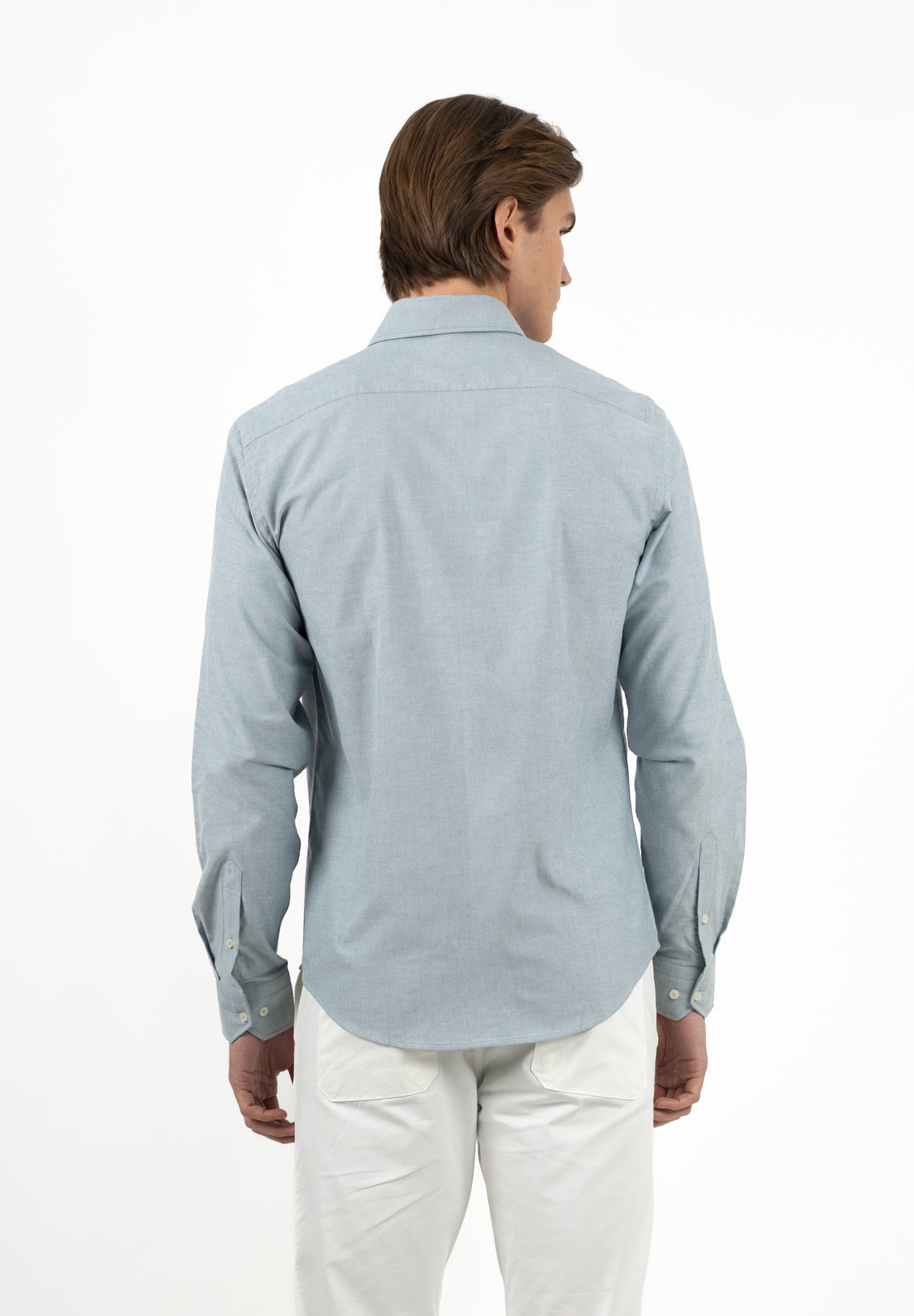 Camisa Oxford Sea Blue