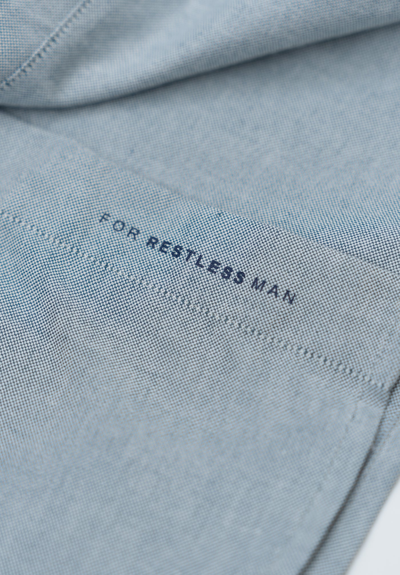 Camisa Oxford Sea Blue