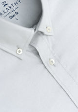 Camisa Oxford Gris