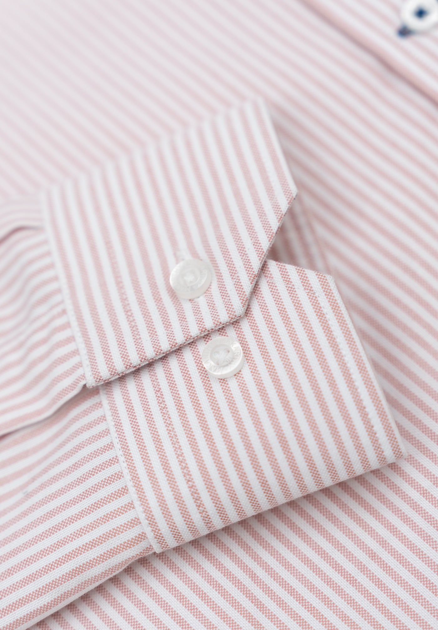 Camisa Oxford Rayas Rosa Pastel