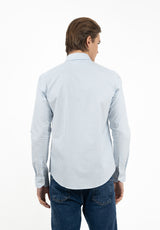 Camisa Oxford Rayas Índigo Vintage