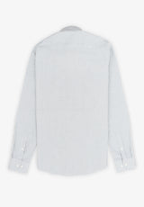 Camisa Oxford Rayas Sea Blue