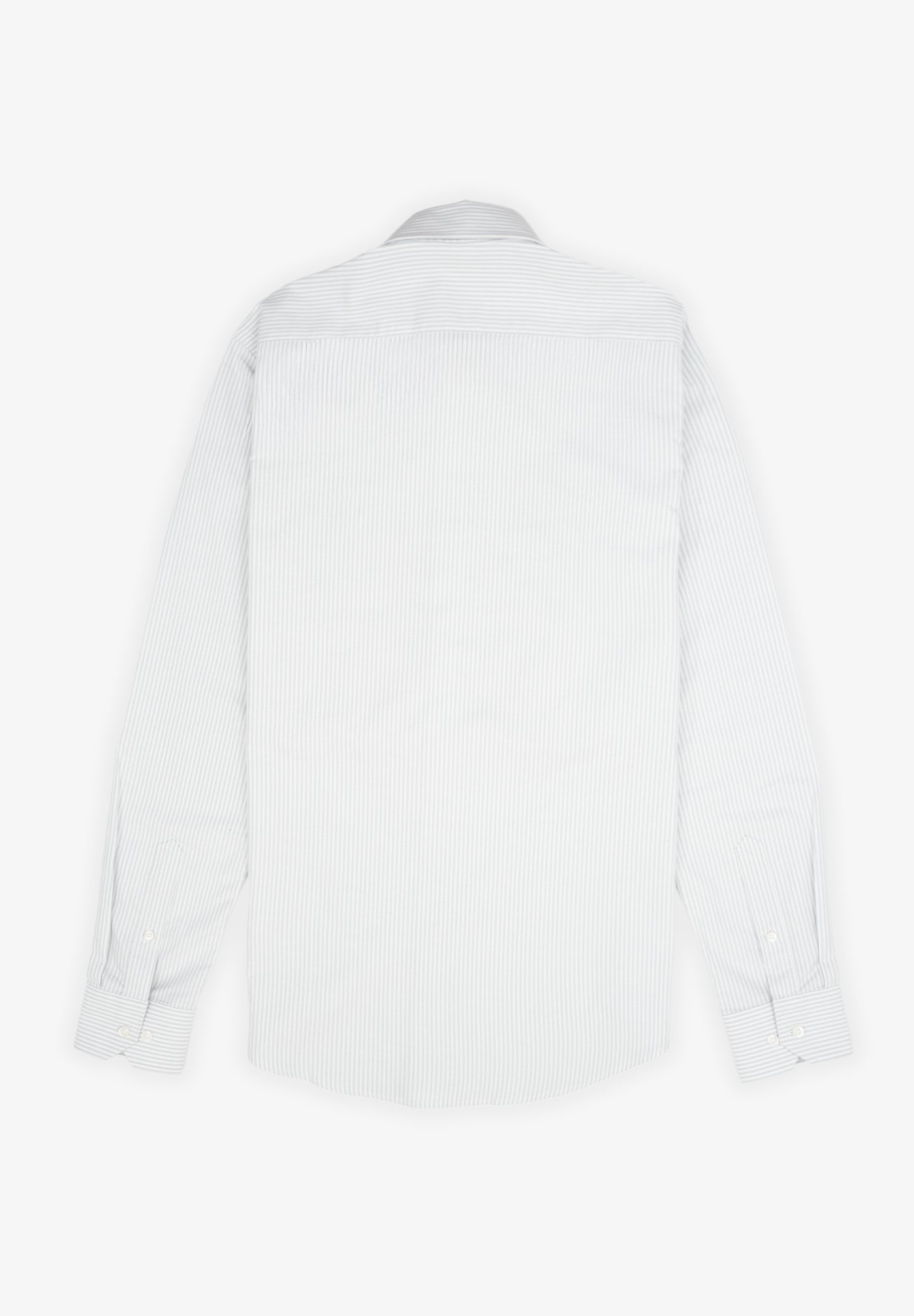 Camisa Oxford Rayas Gris