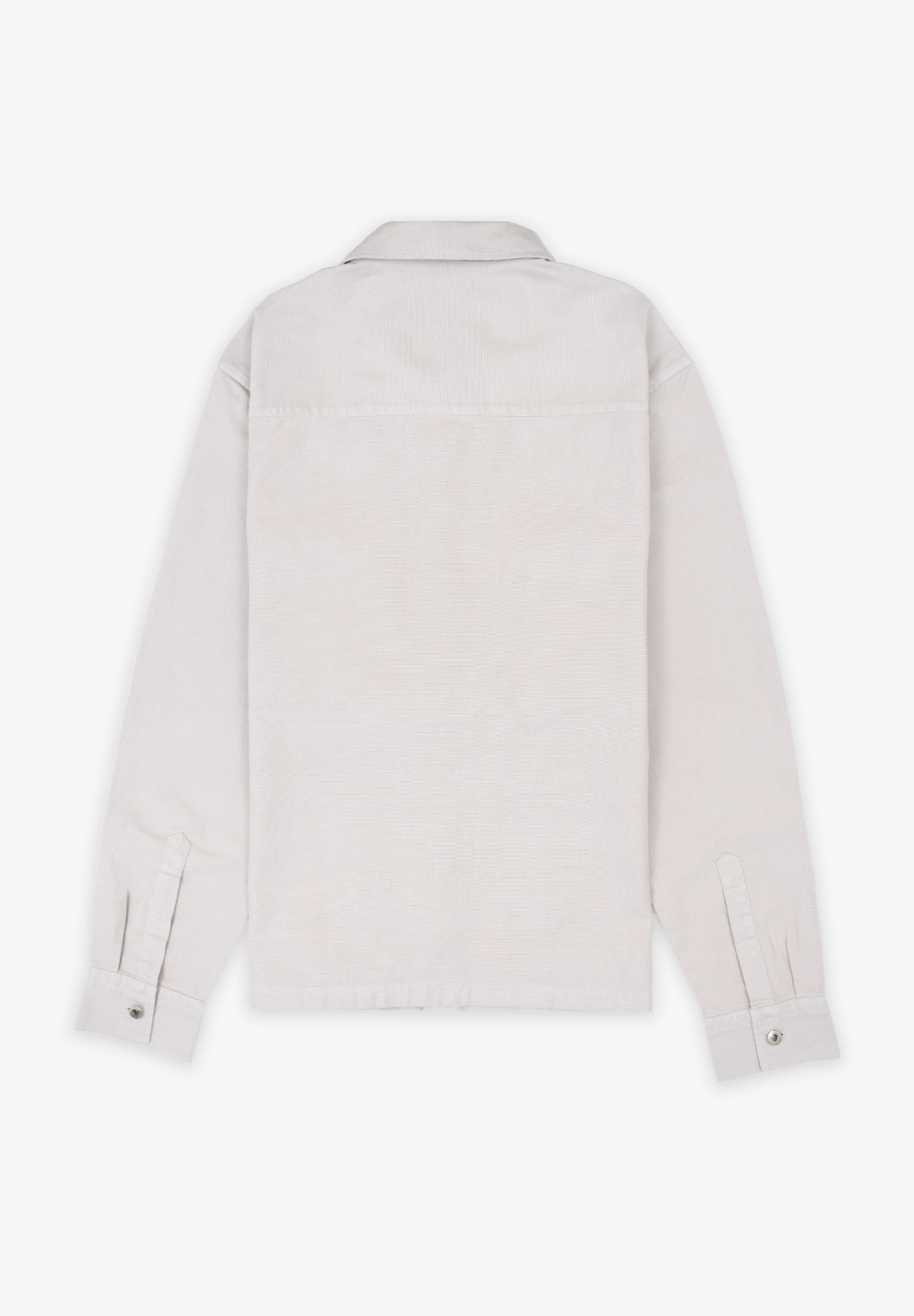 Overshirt Twill Rivets Toasted Beige