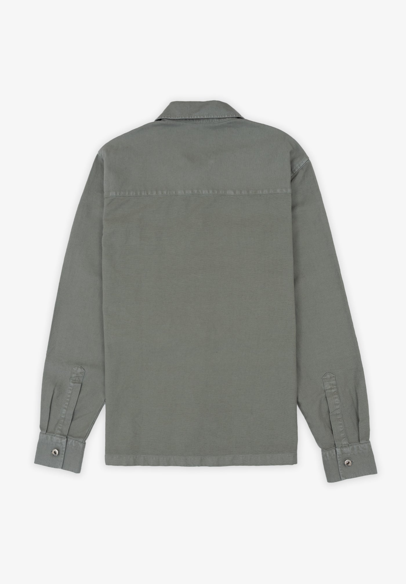 Sobrecamisa Sarga Remaches Kaki