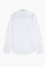 Camisa Rayas Minimal Celeste