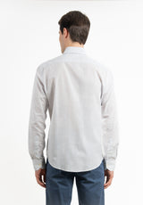 Minimal Plaid Sky Blue Shirt