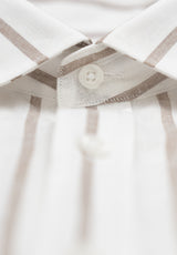 Camisa Rayas Azur Camel