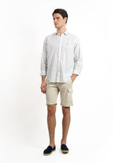 Camisa Rayas Azur Celeste