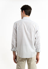 Camisa Rayas Azur Celeste