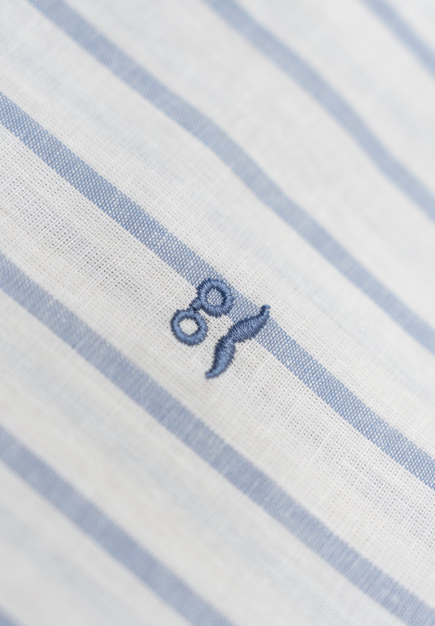 Camisa Rayas Azur Celeste