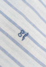 Camisa Rayas Azur Celeste
