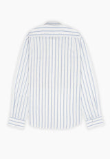 Camisa Rayas Azur Celeste