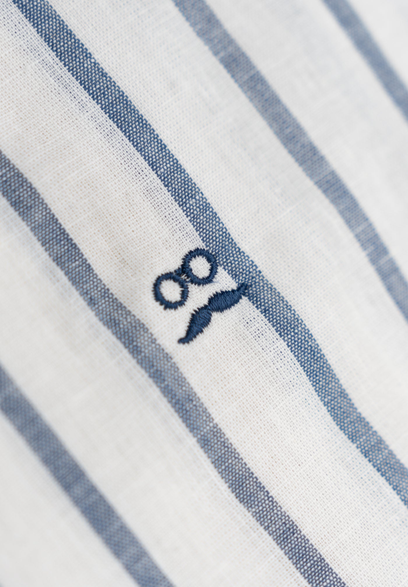 Camisa Rayas Azur Azul Medianoche