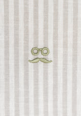 Camisa Rayas Cote Gris