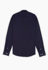 Washed Navy Denim Shirt