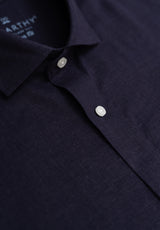 Washed Navy Denim Shirt