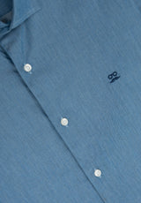 Indigo Light Blue Denim Shirt