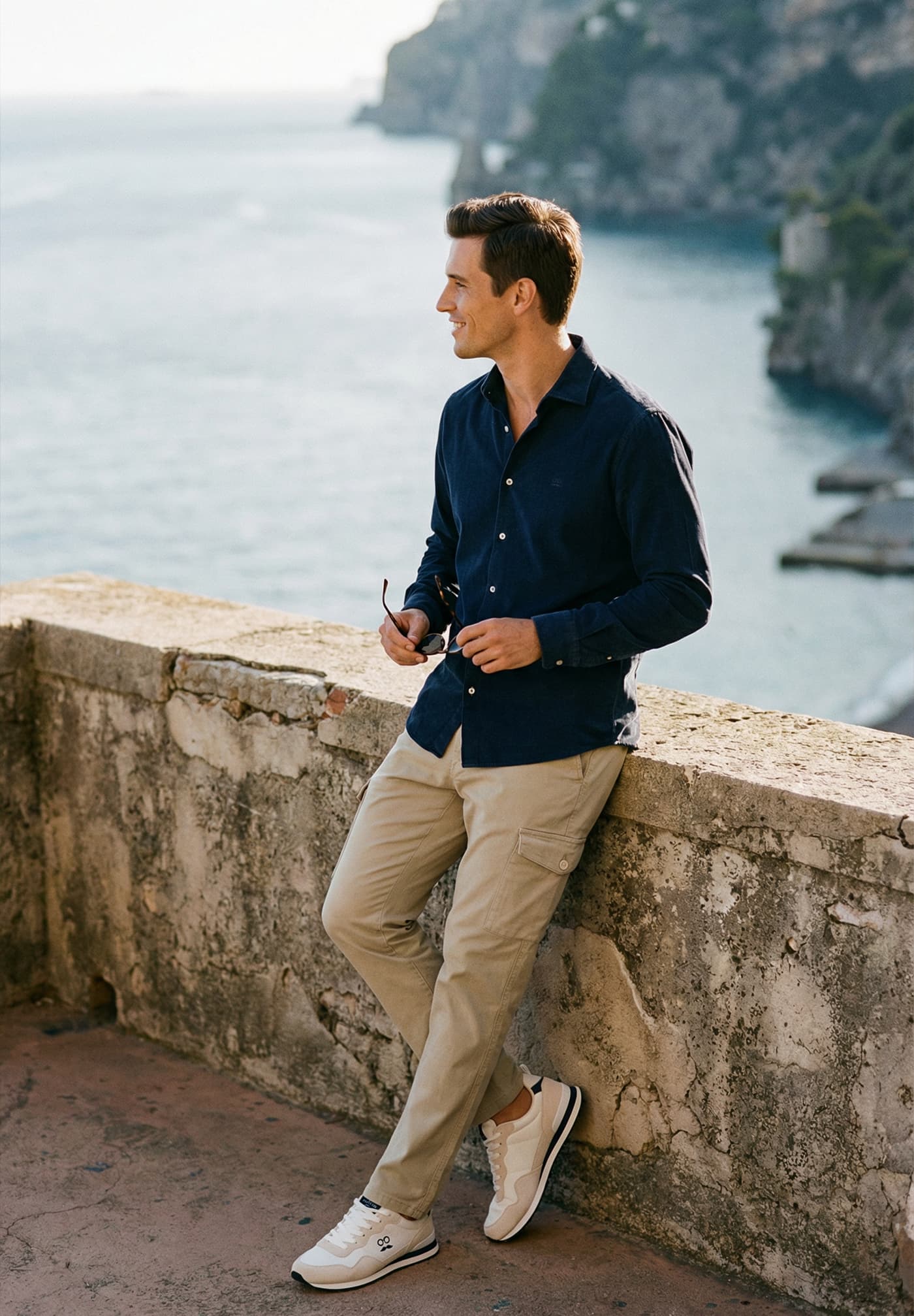 Ona Navy Shirt