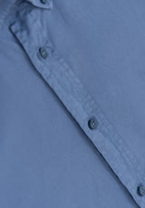 Camisa Sarga Portrait Indigo Vintage