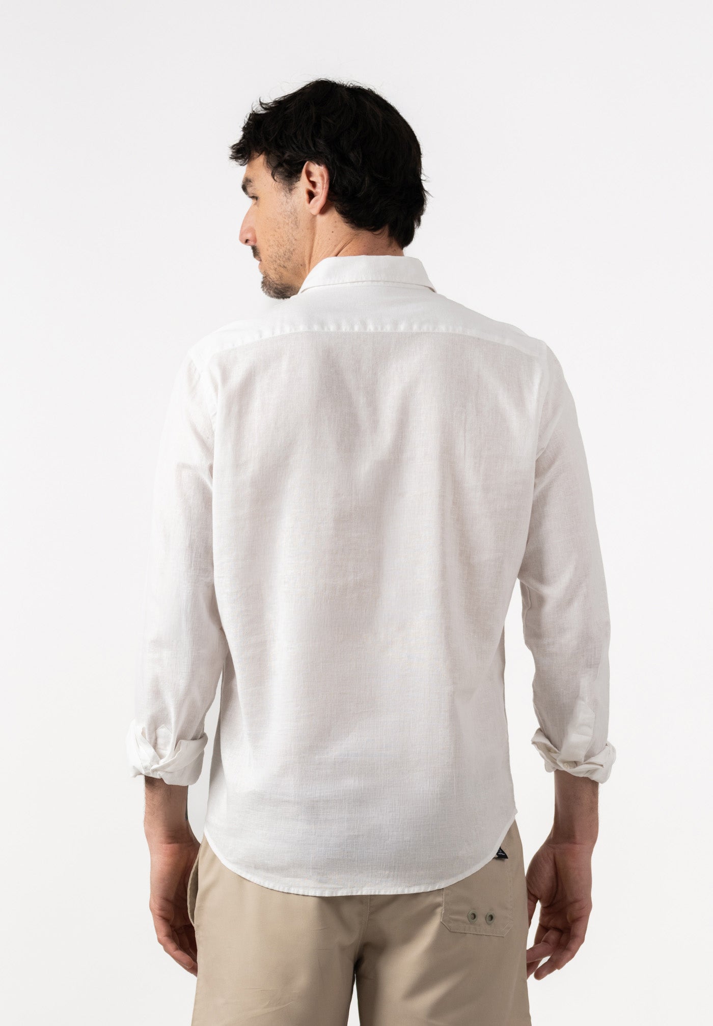 White Linen T-shirt