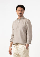 Camel Linen T-shirt
