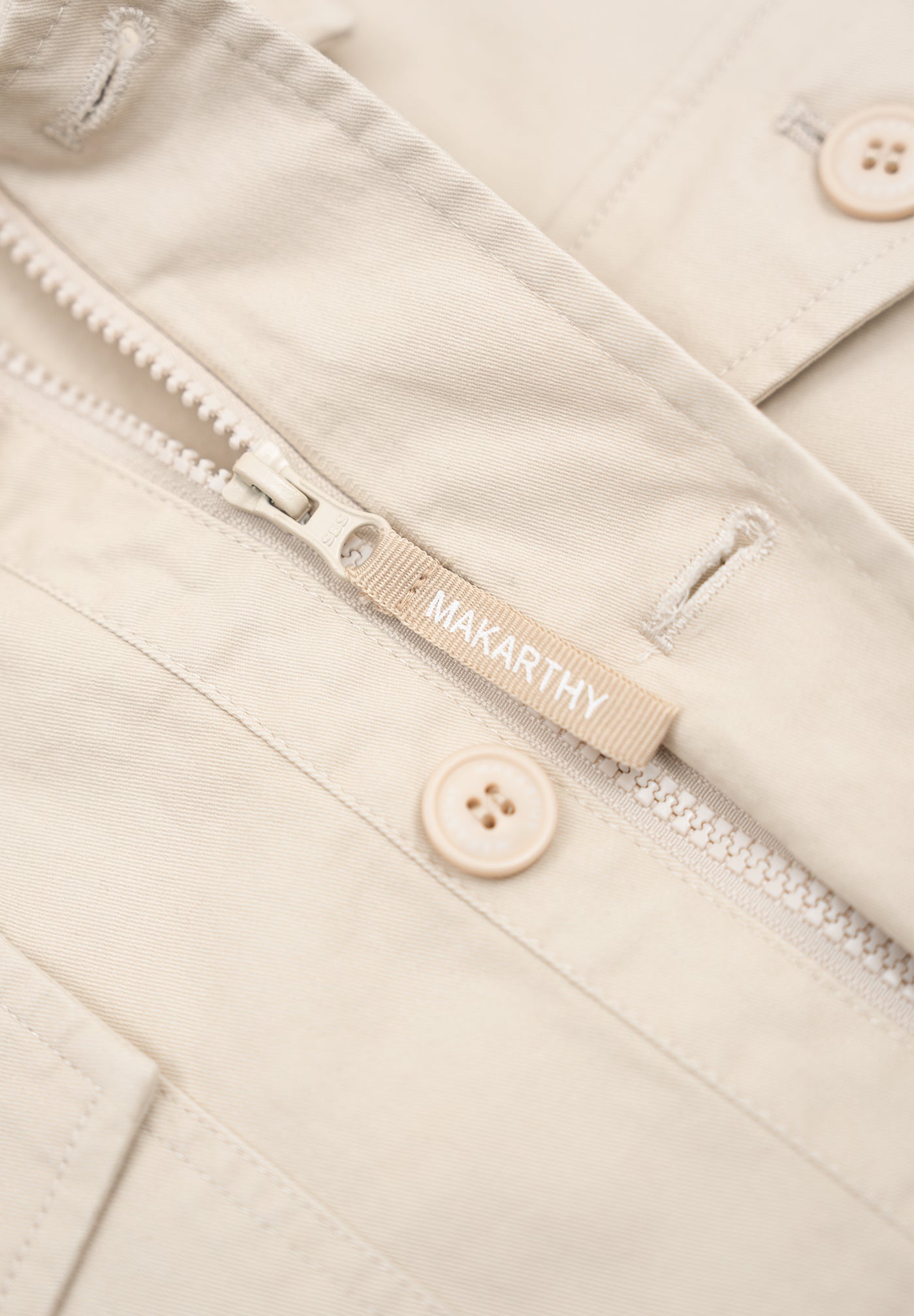 Sahariana Cordón Lino