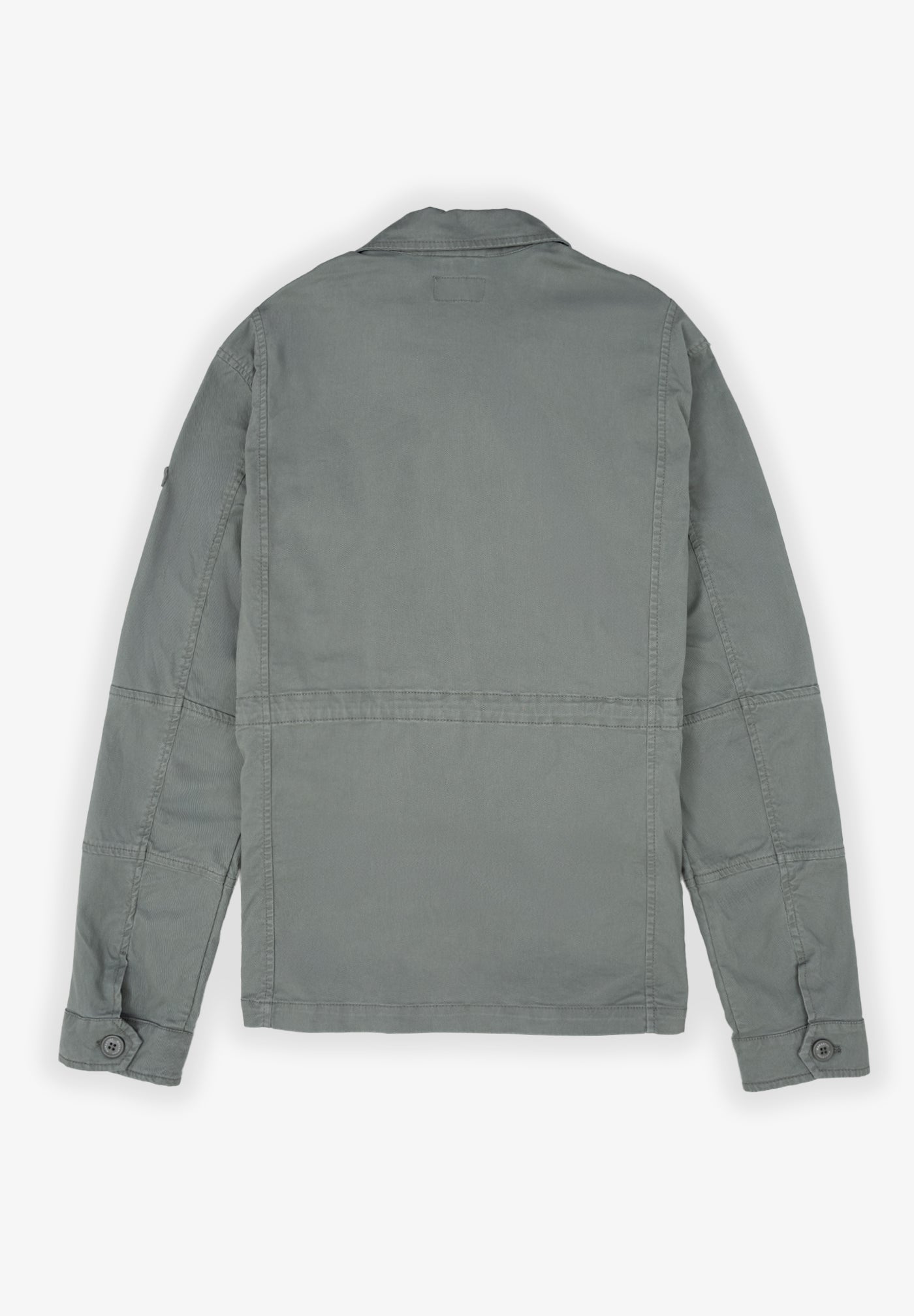 Olive Drawstring Safari Jacket