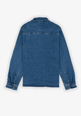 Chaqueta Denim Marino