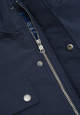 Parka Nylon Azul Medianoche