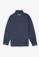 Parka Nylon Azul Medianoche