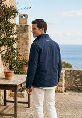 Parka Nylon Azul Medianoche