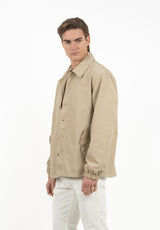 Chaqueta Sarga Camel