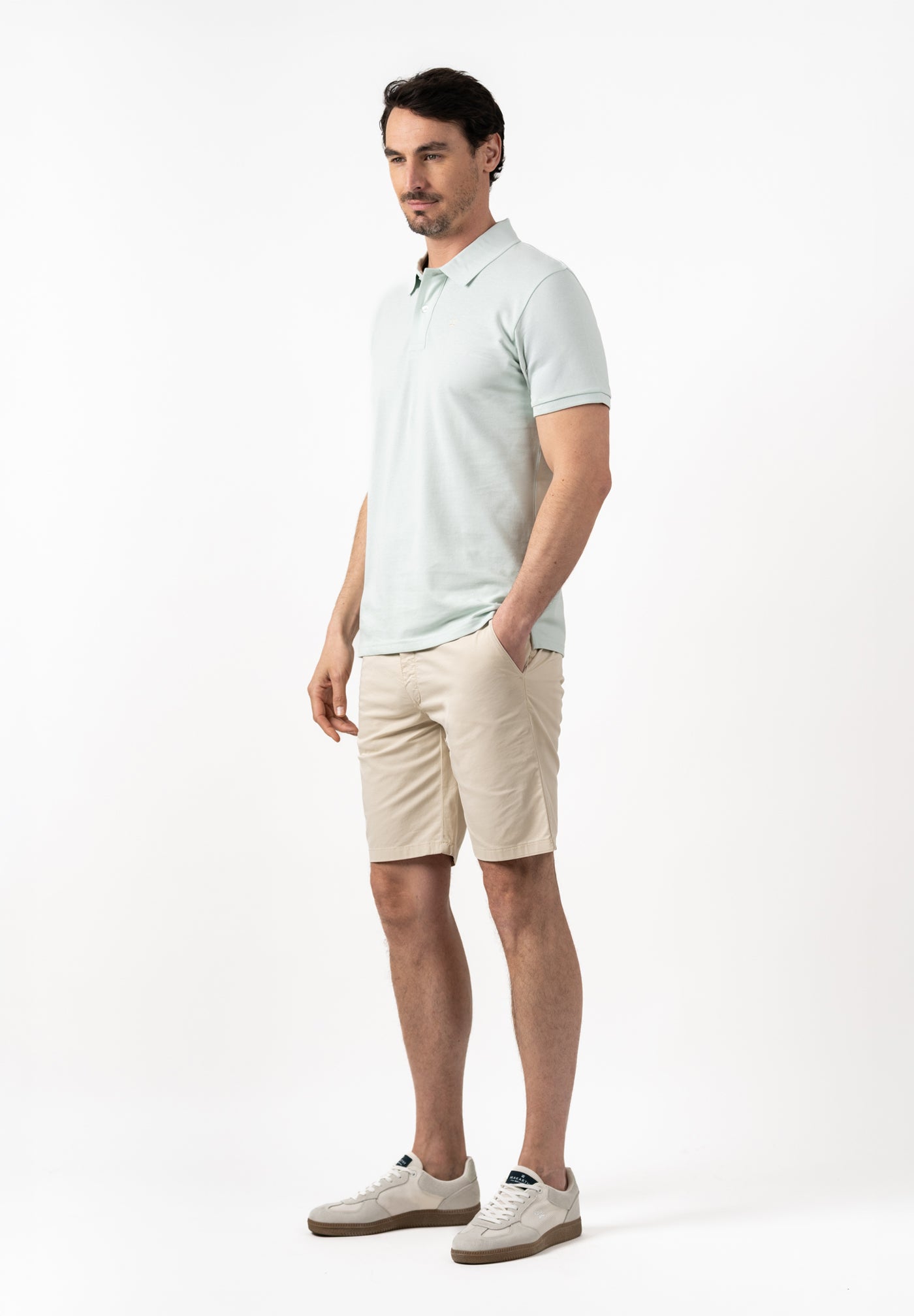 Pastel Blue Restless Polo