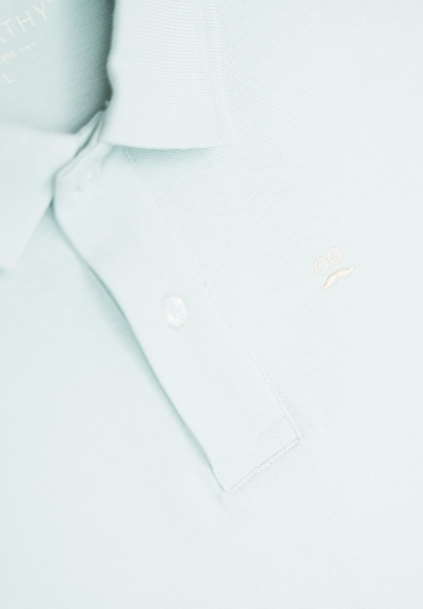 Pastel Blue Restless Polo