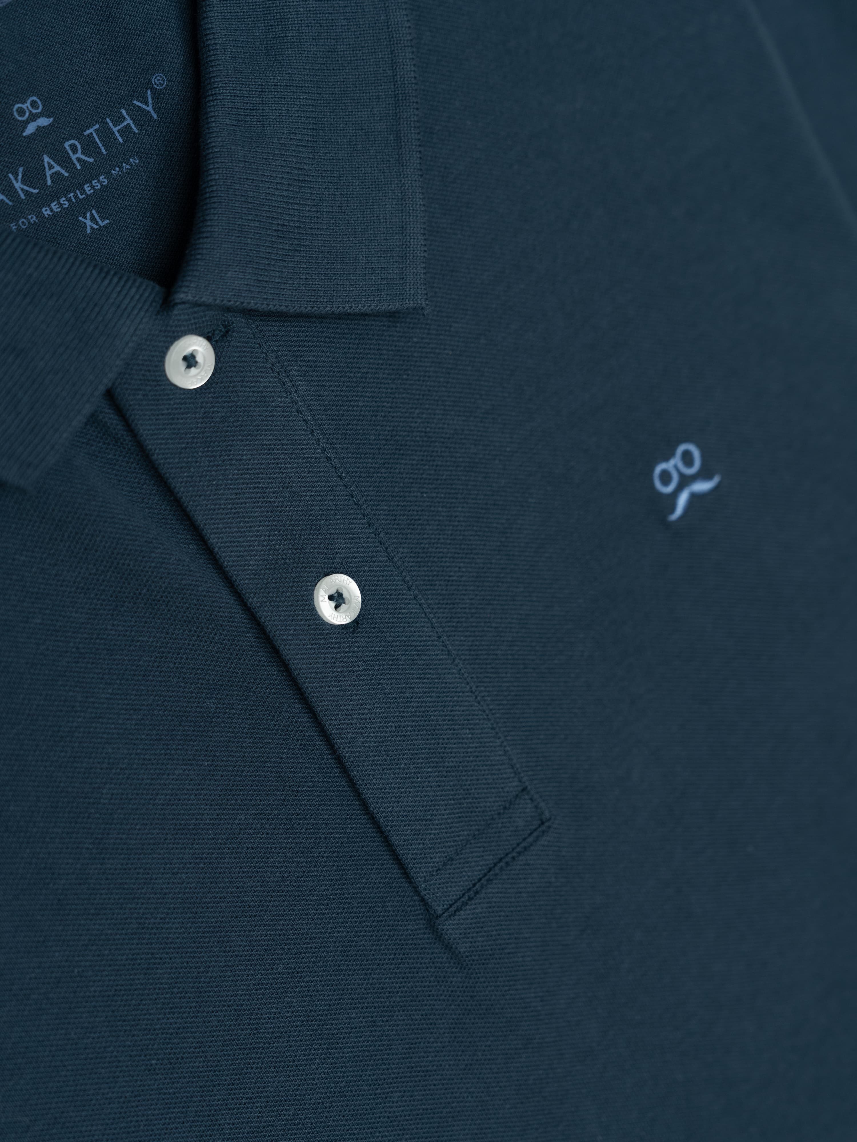 Polo Restless Azul Medianoche