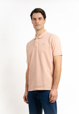 Pink Pastel Embossed Logo Polo