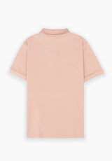 Polo Logo relieve Rosa Pastel