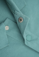 Polo Logo relieve Sea Blue