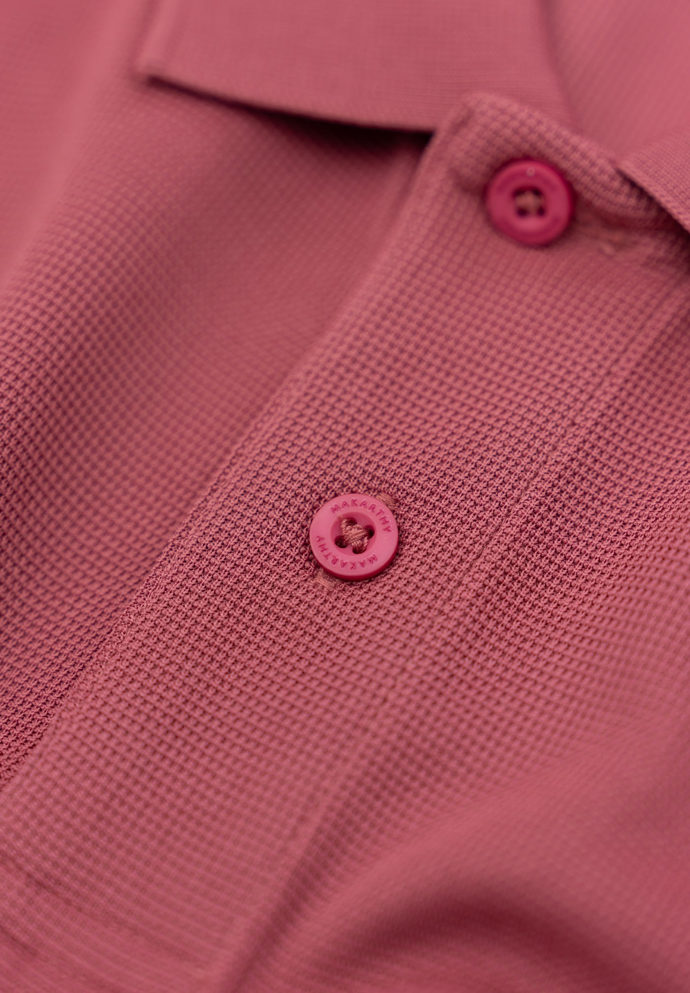 Burgundy Superfresh Piqué