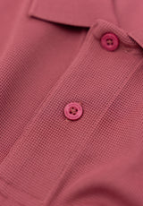 Burgundy Superfresh Piqué