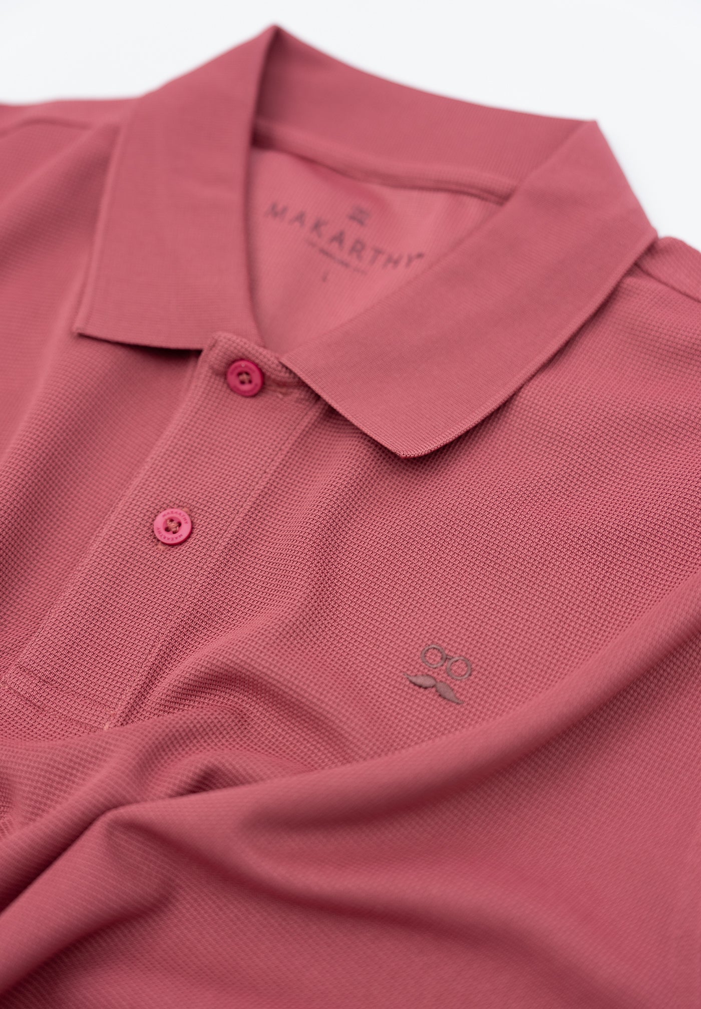 Burgundy Superfresh Piqué