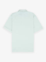 Polo Oversize Parche Azul Pastel