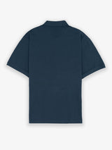 Polo Oversize Parche Azul Medianoche
